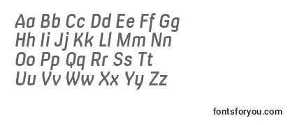 MilibussbItalic Font