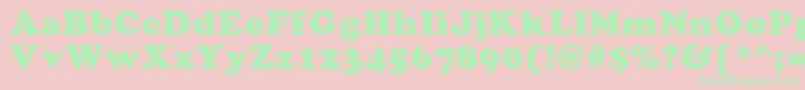 More about SanasoftKladezBlack.Kz Font SanasoftKladezBlack.Kz Font – Green Fonts on Pink Background
