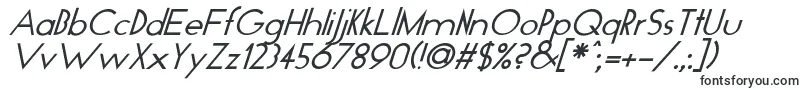 GloItalic-Schriftart – Schriften für Adobe Reader