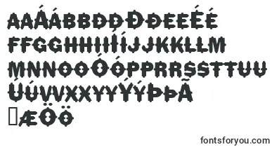 FlorindaitcTt font – icelandic Fonts