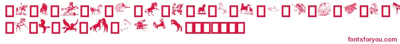 EquestrianByDarrian Font – Red Fonts