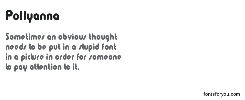 Review of the Pollyanna Font