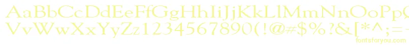 GildebroadRegular Font – Yellow Fonts