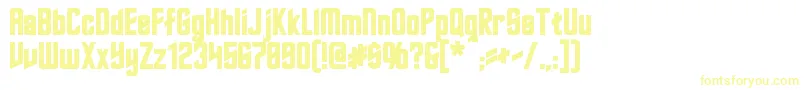 RoddenberryBold Font – Yellow Fonts