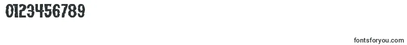 Carnivalcorpsextraexpand Font – Fonts for Numbers and Digits