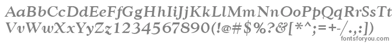 GoudytmedItalic Font – Gray Fonts