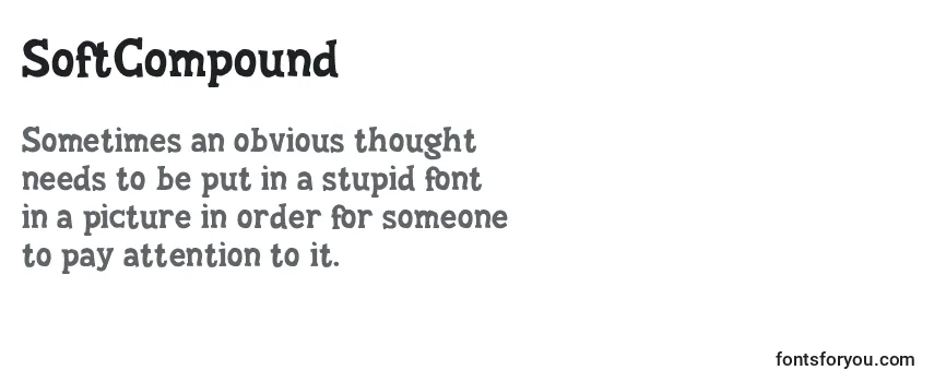 Review of the SoftCompound Font