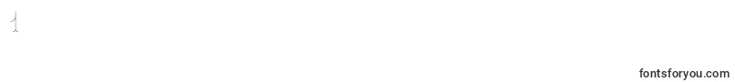 Шрифт Anitta – шрифты цифры 1