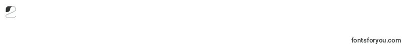 Шрифт Anitta – шрифты цифры 2