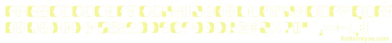 Anitta-Schriftart – Gelbe Schriften