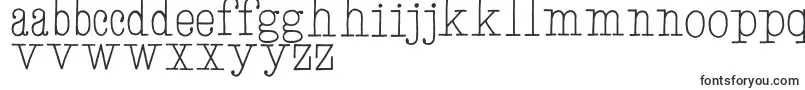 HandTypewriter-fontti – sudanin fontit
