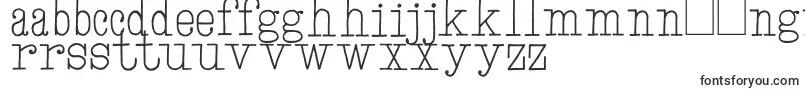 Шрифт HandTypewriter – филиппинские шрифты
