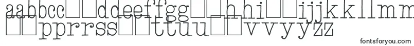 Шрифт HandTypewriter – турецкие шрифты