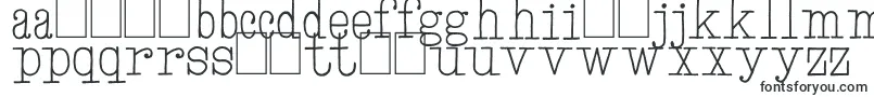 Шрифт HandTypewriter – румынские шрифты