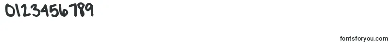 DjbMeetMeAtMyLocker Font – Fonts for Numbers and Digits