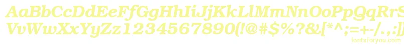 BookwomanDemiitalicsh Font – Yellow Fonts