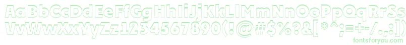 PlakatcmplshExtrabold Font – Green Fonts