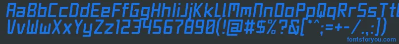 More about JetSetItalic Font JetSetItalic Font – Blue Fonts on Black Background