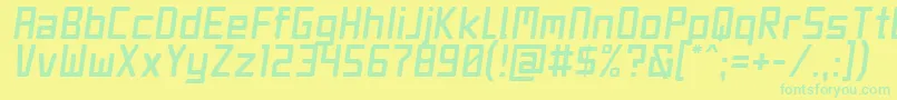More about JetSetItalic Font JetSetItalic Font – Green Fonts on Yellow Background