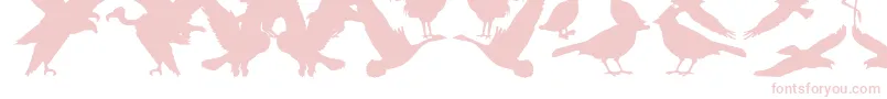 BirdsOfAFeather Font – Pink Fonts