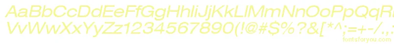 Heaveneticaextd5Oblsh Font – Yellow Fonts