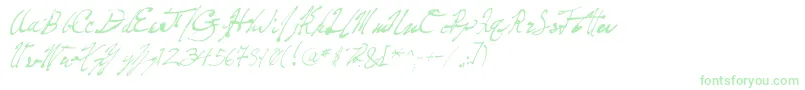 PenFrenzy Font – Green Fonts