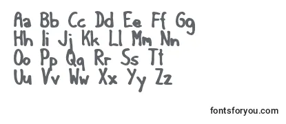 Обзор шрифта Gf Matilda Normal