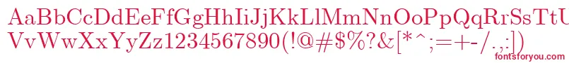 Euclid Font – Red Fonts