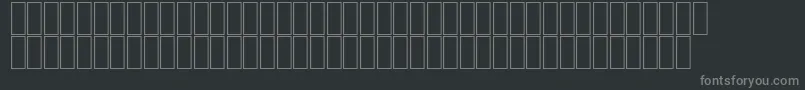 AgaMashqBold Font – Gray Fonts on Black Background