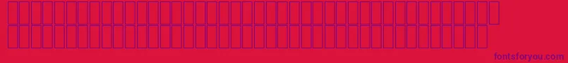 AgaMashqBold Font – Purple Fonts on Red Background
