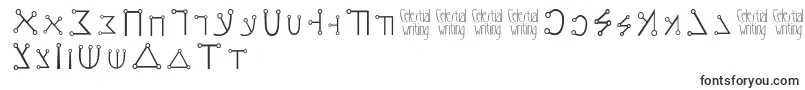 Шрифт Celestialwriting – шрифты для Adobe Premiere Pro