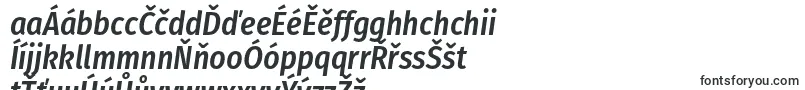 FirasanscondensedMediumitalic Font – Czech Fonts