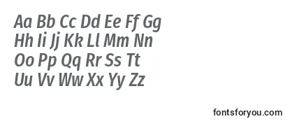 FirasanscondensedMediumitalic-fontti