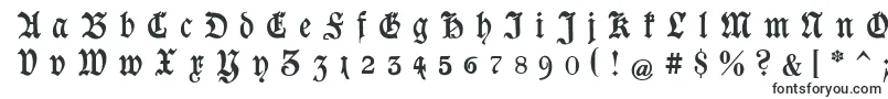 フォントGoeschenGesperrtUnz1a – Gで始まるフォント