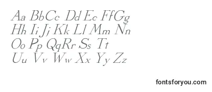 StickeeItalic Font