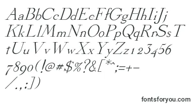  StickeeItalic font