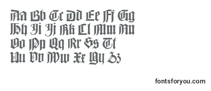 Barlosiusedged Font