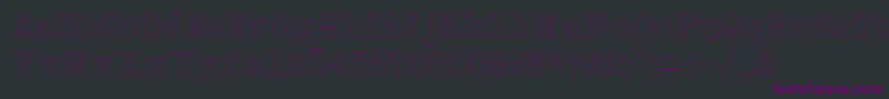 More about NeobulletinOutline Font NeobulletinOutline Font – Purple Fonts on Black Background