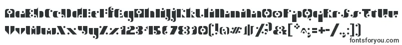 Шрифт StencilFunk – прикольные шрифты