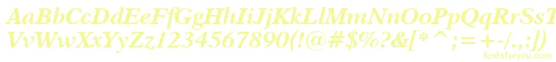 Dutch823BoldItalicBt Font – Yellow Fonts