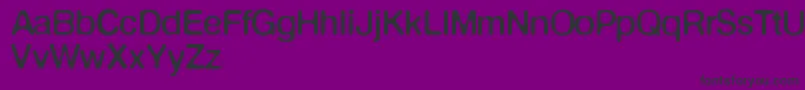 Defontenormale Font – Black Fonts on Purple Background