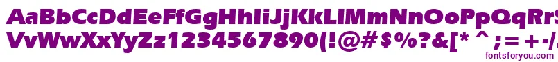 ErasUltraBt-Schriftart – Violette Schriften