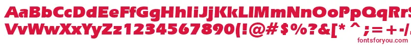 ErasUltraBt Font – Red Fonts on White Background