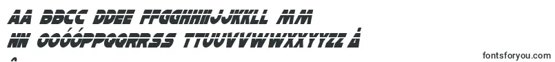 HanSoloCondLaserItalic Font – Polish Fonts