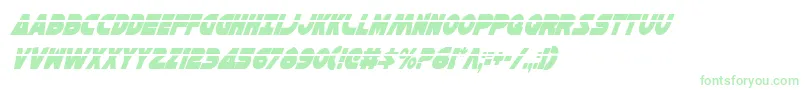 Fonte HanSoloCondLaserItalic – fontes verdes