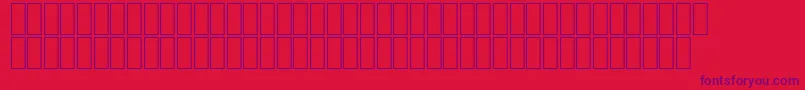 Police FsDiwany – polices violettes sur fond rouge