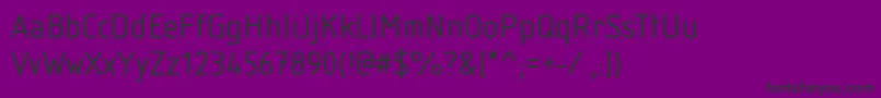 StIsonorm Font – Black Fonts on Purple Background