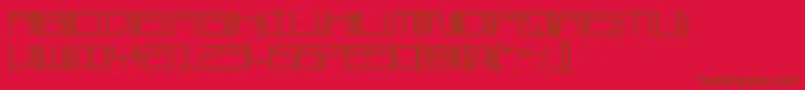 En savoir plus sur la police Durmstrong Police Durmstrong – polices brunes sur fond rouge