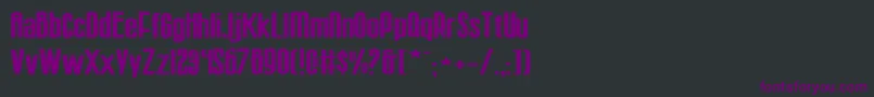 Sisterv2w Font – Purple Fonts on Black Background