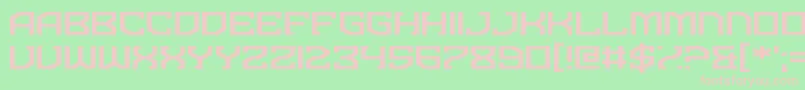 More about Dominian Font Dominian Font – Pink Fonts on Green Background
